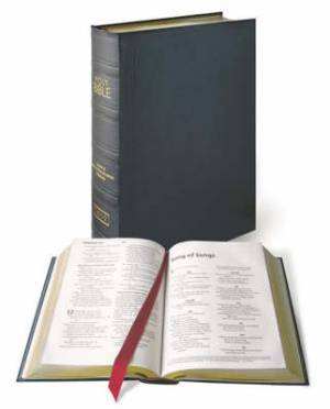 TNIV Lectern Bible: Black, Persian Morocco Genuine Leather