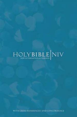 NIV Cross-reference Bible: Blue, Hardback (British Text)
