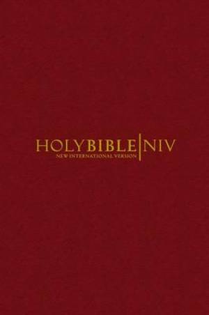 NIV Popular Pew Bible: Burgundy, Hardback (British Text)