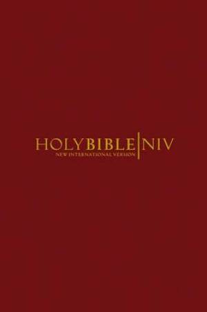 NIV Popular Pew Bible: Burgundy, Hardback - Pack of 20 (British Text)
