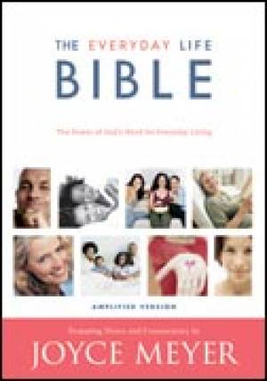 Amplified Everyday Life Bible:  Burgundy, Bonded Leather
