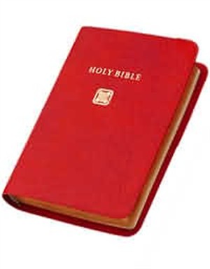 NIV Pocket Cross-reference Bible: Red, Bonded Leather