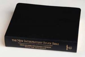 NRSV New Interpreter's Study Bible with Apocrypha: Black, Leather