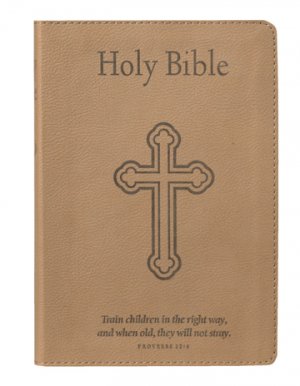 NRSV Teacher's Gift Bible: Cream, Imitation Leather