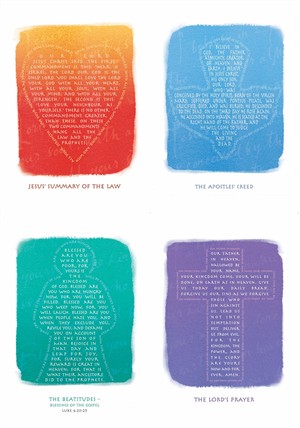 Common Worship:  Words For Life Card - Pack of 4