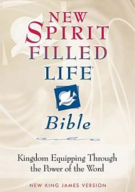 NKJV New Spirit Filled Life Bible: Black, Bonded Leather, Thumb Index,