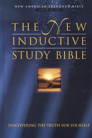 NASB New Inductive Study Bible: Hardback, Thumb Index