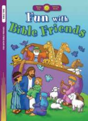 Fun With Bible Friends Colouring Book