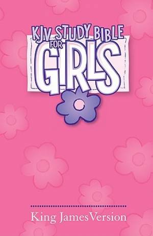 KJV Study Bible For Girls: Pink, Hardback