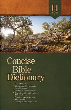 Holman Concise Bible Dictionary Hb
