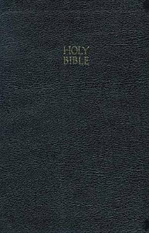 KJV Giant Print  Bible: Black,  Bonded Leather