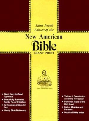 NAB St.Joseph Bible Large Print