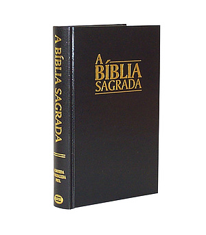 Brazilian Portuguese (Almeida Revised) Bible: Black, Hardback 
