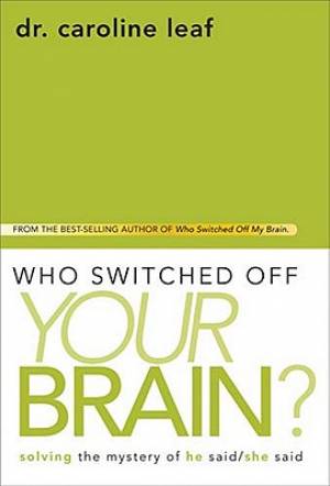 Who Switched Off Your Brain? Jacketed Hardback Book