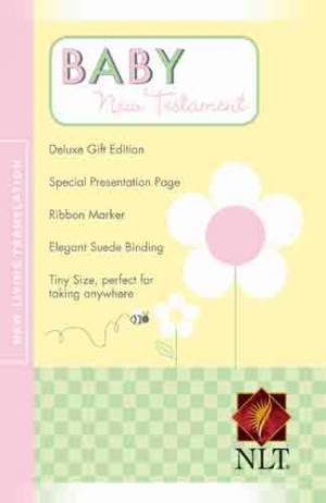 NLT Baby New Testament: Pink, Leatherlike