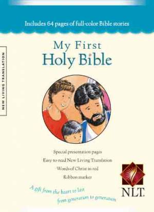 NLT My First Holy Bible: Blue, Hardback