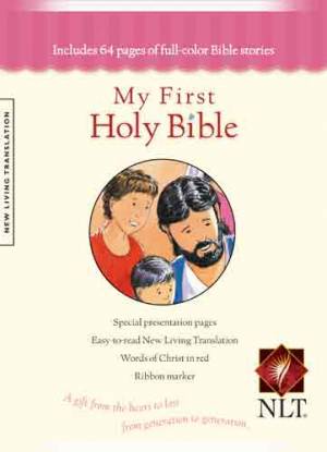 NLT My First Holy Bible: Pink Hardback