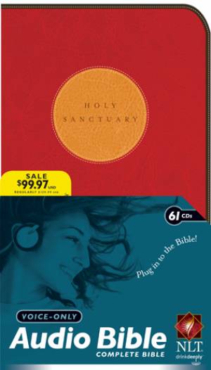 NLT Holy Sanctuary Audio Bible: Voice Only, CD