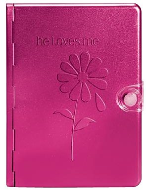 NLT Metal Bible: Pink, Metal, He Loves Me Edition