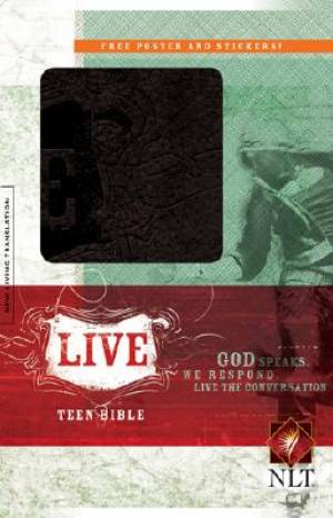 NLT Live Bible : Black, Leather Like