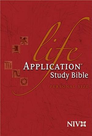 NIV Life Application Study Bible: Hard Back, Personal Size
