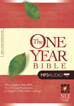 NLT One Year Bible MP3 Edition
