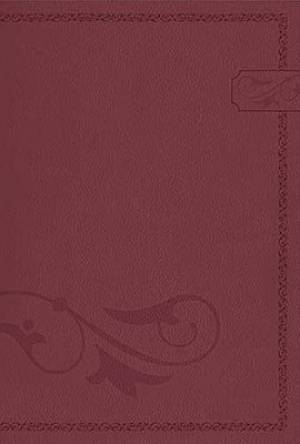 NCV Mom's Bible: Cranberry, LeatherSoft