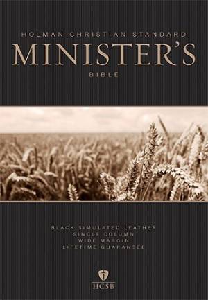 Hcsb Ministers Bible Imlth Blk