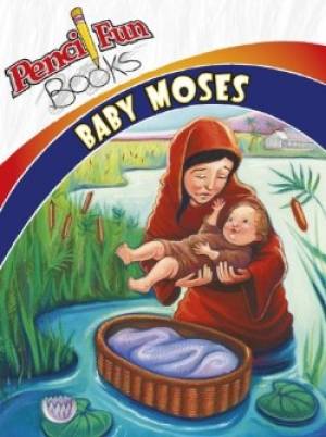 Baby Moses Pencil Fun Books 10 Pack