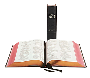 NIV Lectern Bible, Black, Persian Morocco Leather (British Text)
