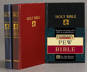 NRSV Pew Bible: Black, Hardback