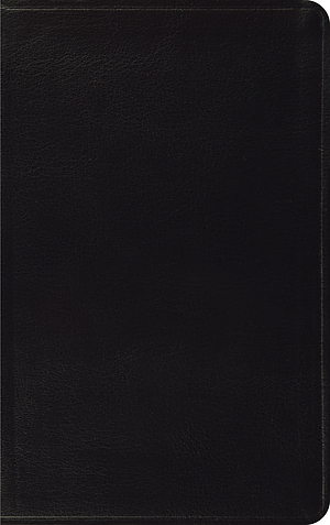 ESV Thinline Bible: Black, Bonded Leather