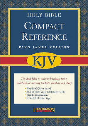 KJV Compact Bible: Black, Bonded Leather, Magnetic Closure