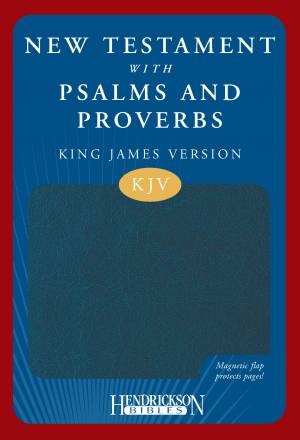 KJV New Testament with Psalms and Proverbs: Blue, Imitation Leather with Magnetic Flap