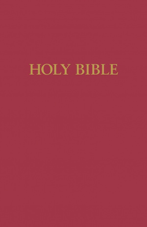 KJV Large Print Pew Bible: Red, Hardback