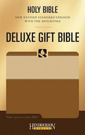 NRSV Deluxe Gift Bible: Mocha on Cocoa, Imitation Leather, Apocrypha
