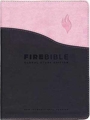 NIV Fire Bible: Global Study Edition, Flexisoft, Pink and Chocolate