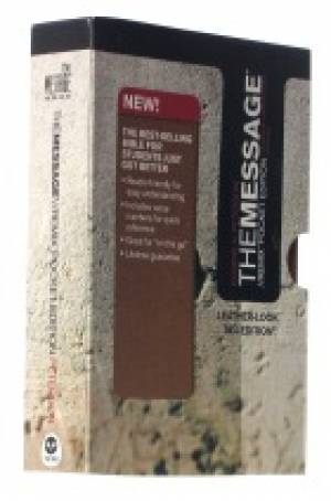 The Message Remix Pocket Bible: Tan, Leather-Look