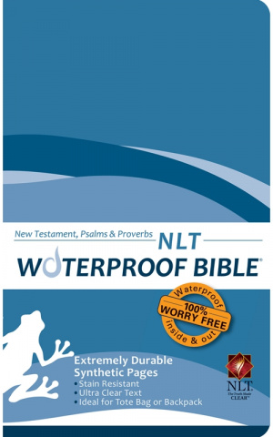 NLT Waterproof Blue New Tesatament Psalms Proverbs