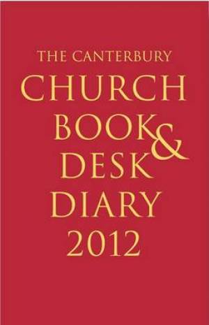 Canterbury Church Book & Desk Diary 2012