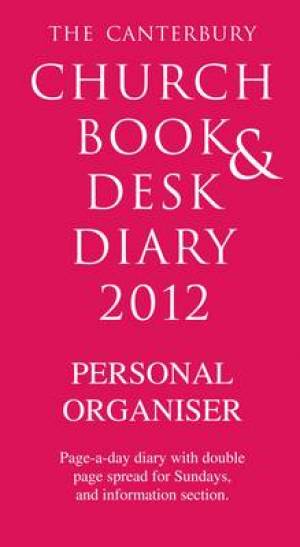 Canterbury Church Book & Desk Diary 2012 - Filofax Edition