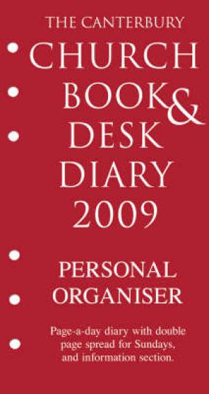 Church Book and Desk Diary 2009 Personal Organiser