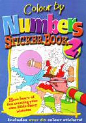 Colour by Numbers Sticker Book