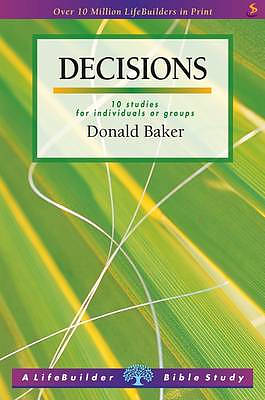 Lifebuilder Bible Study: Decisions