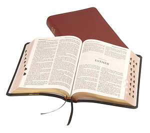 KJV Text Bible: Black, Calfskin, Thumb Index