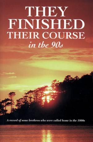 They Finished Their Course Vol 4 Pb