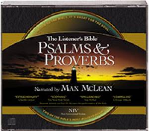 NIV Listener's Bible Psalms and Proverbs on CD 