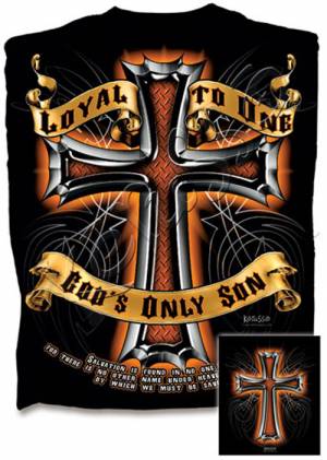 Loyal To One T Shirt: Black, Adult Large
