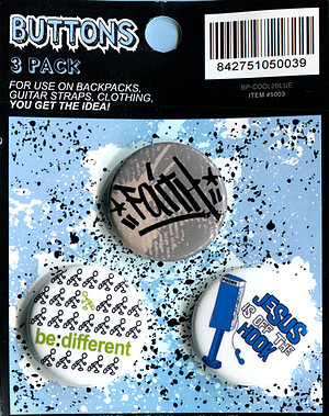 Witness Badges Be Different - Pack of 3