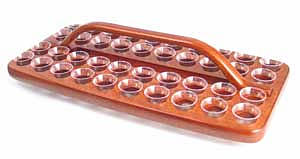 Mahogany Tray - Rectangular